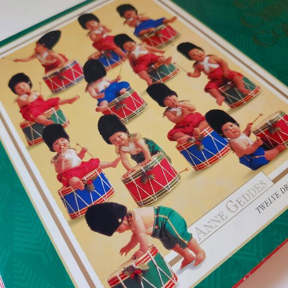 Anne Geddes Vintage 1997 Christmas Collection 24 Greeting Cards with Envelopes - Picture 14 of 14